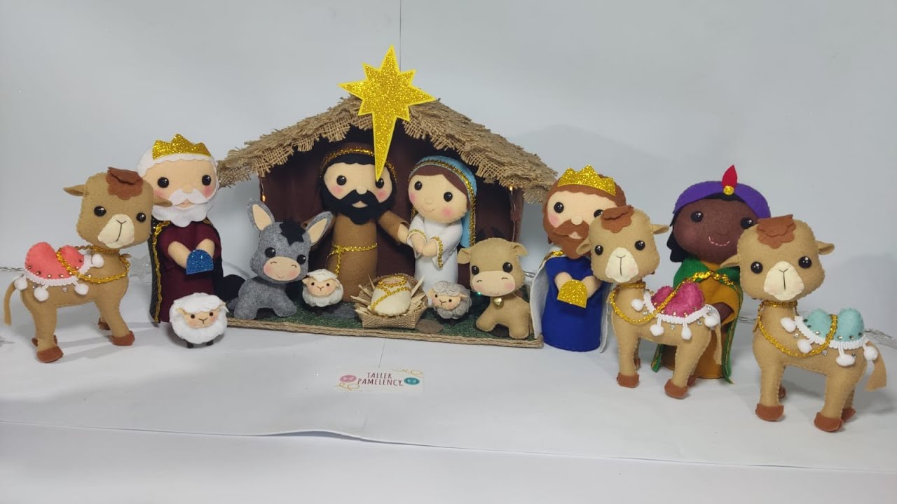 Taller Pesebre Navideño. Ovejita y Camello