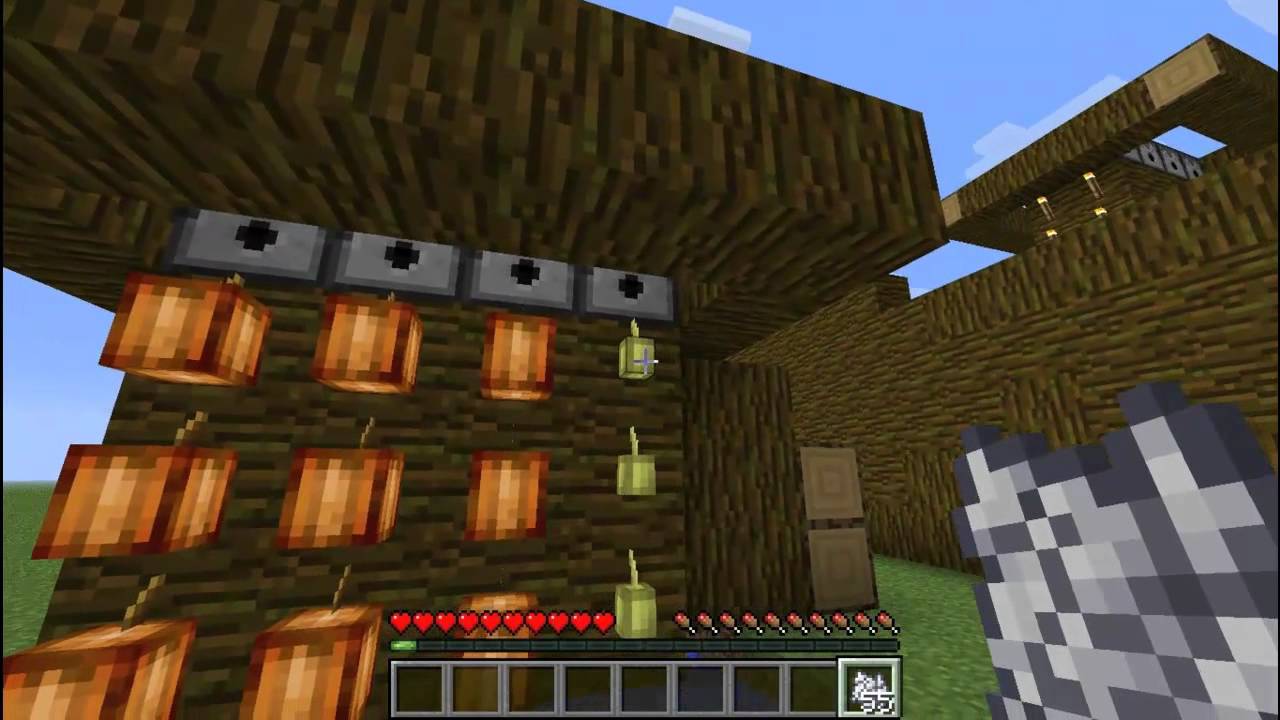 Minecraft MiniTutorial 3 Cocoa Beans Farm for Survival