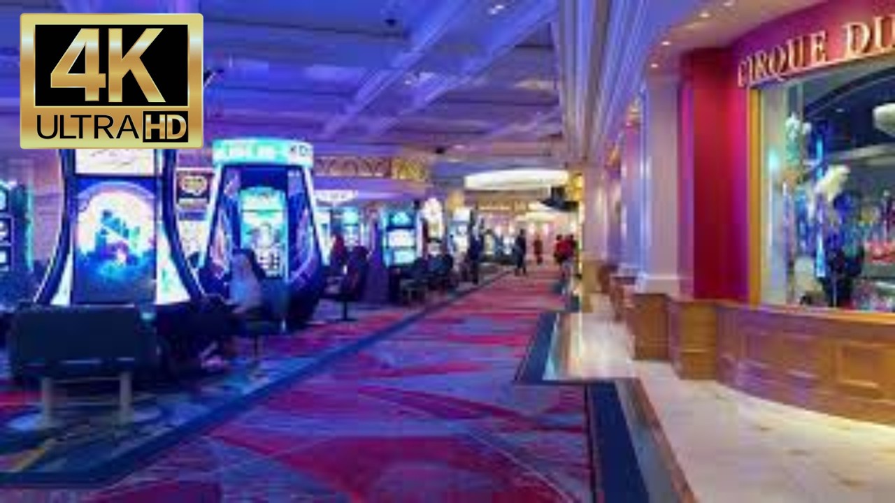 Las Vegas Strip Indoor Walking Tour | February 2026 | Bellagio | Casino floor [4K]