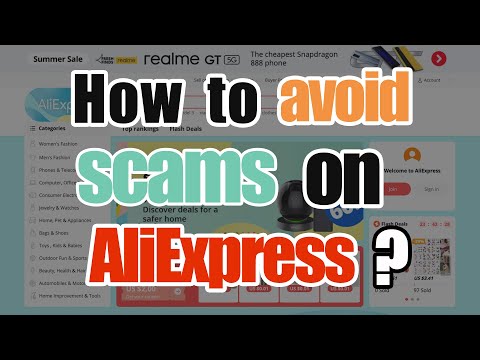 वीडियो: Aliexpress पर ऑर्डर कैसे करें और स्कैमर्स द्वारा पकड़े न जाएं