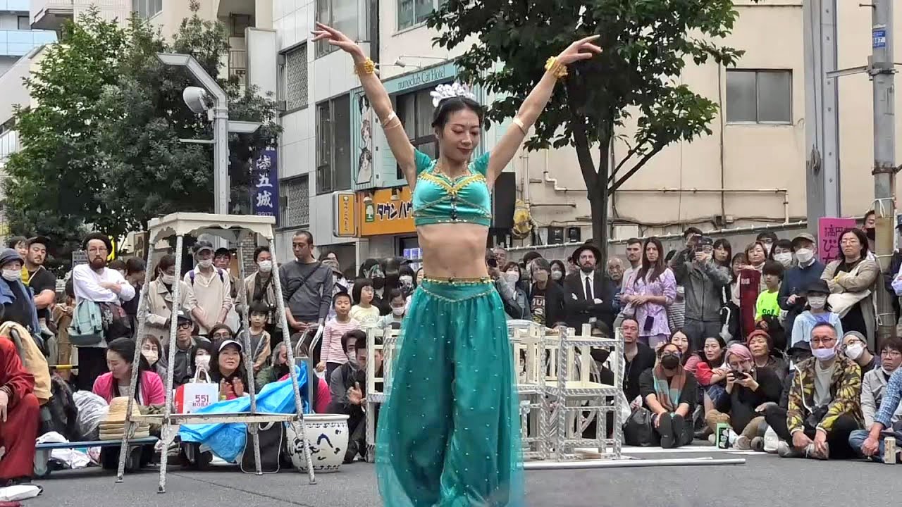 第15回高円寺びっくり大道芸（中国雑技団）2023年4月30日
