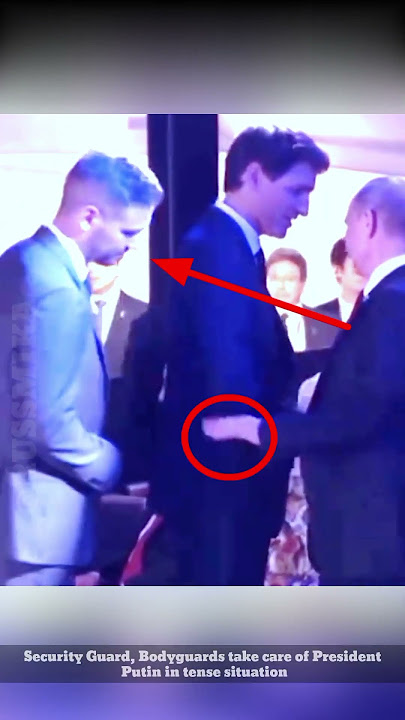 Russian President Putin Signals Bodyguard | Canada | Kremlin | Moscow | #russia #putin #shorts
