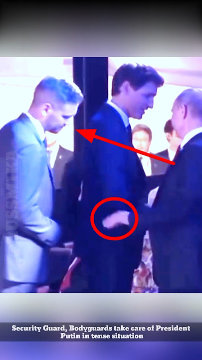 Russian President Putin Signals Bodyguard | Canada | Kremlin | Moscow | #russia #putin #shorts