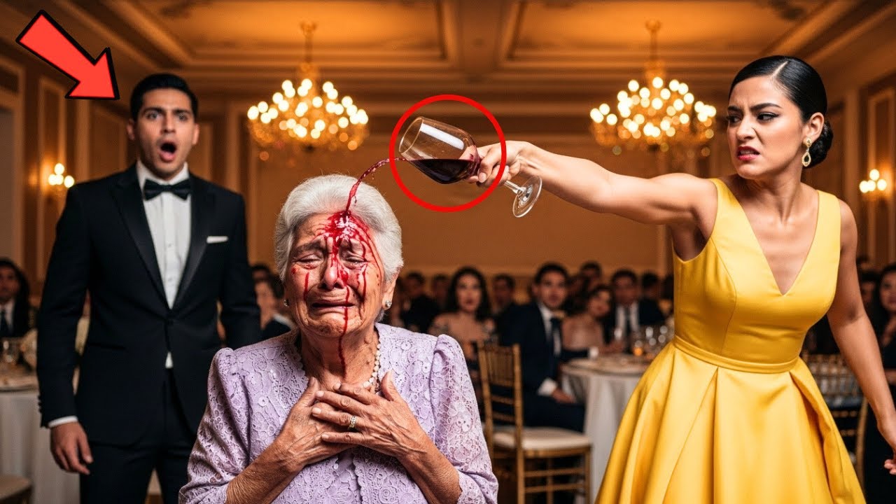 MADRE DEL MILLONARIO suplica “No me manches el vestido” — El HIJO grita algo que calla a su ESPOSA