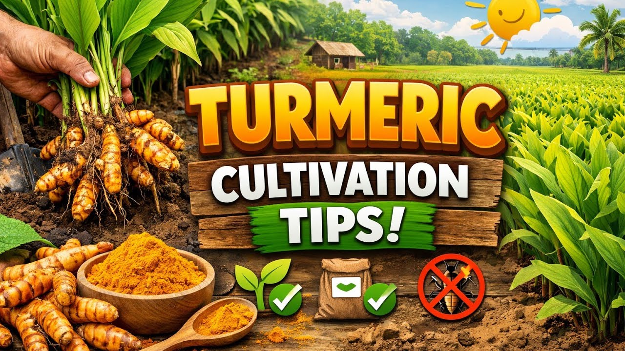    অধিক হালধী উৎপাদনৰ সহজ কৌশল