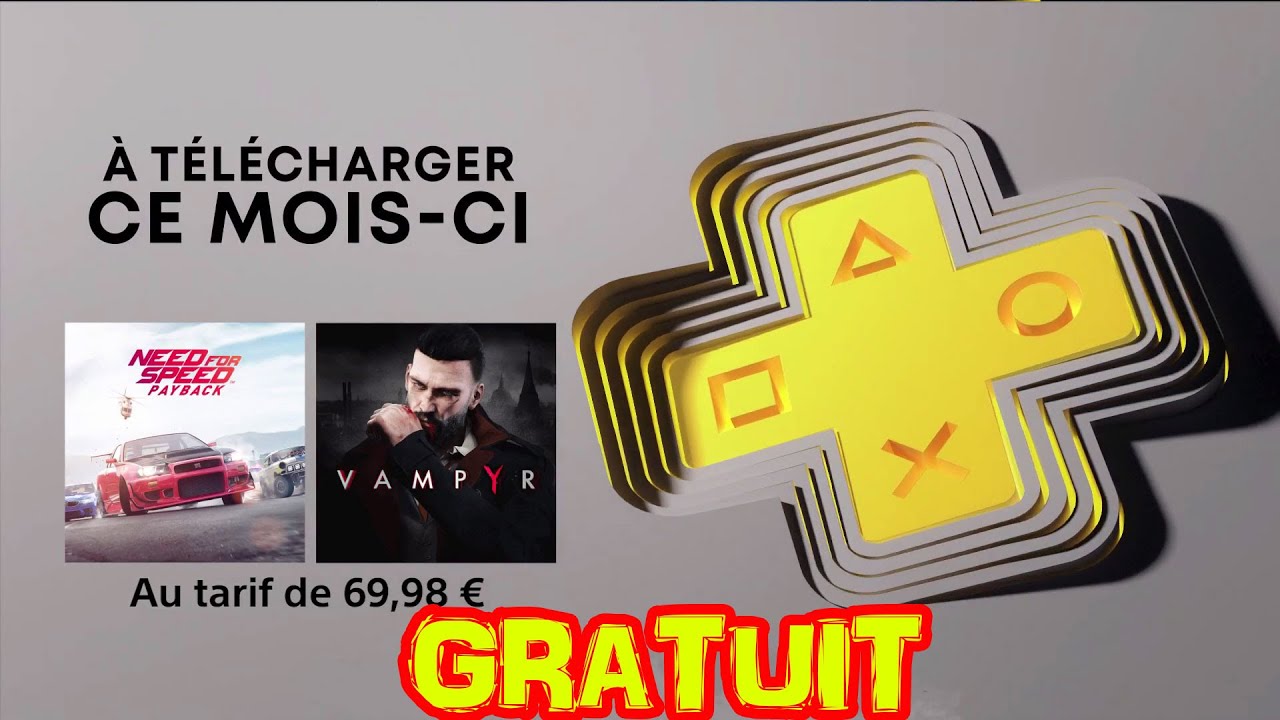 PLAYSTATION PLUS - LES JEUX GRATUITS PS4 OCTOBRE 2020