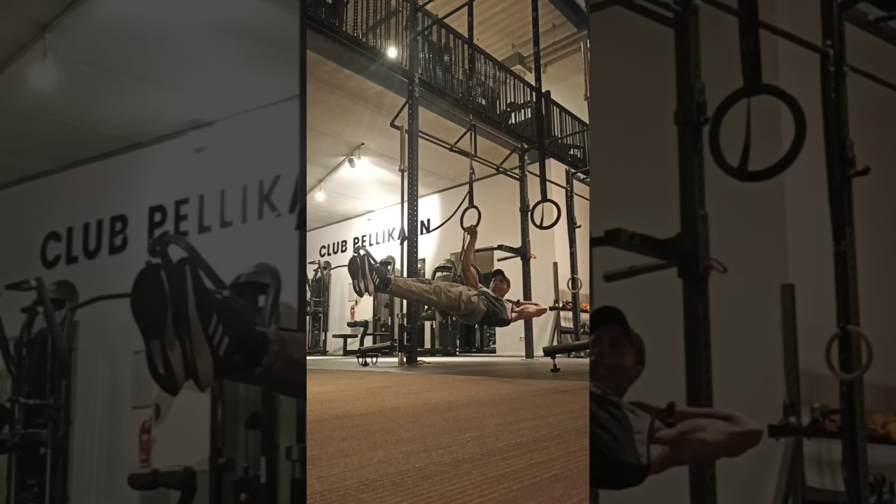 one arm ring frontlever shorts 