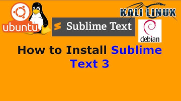 How to Install Sublime Text 3 on Ubuntu 19.04 18.04, Debian, Linux Mint