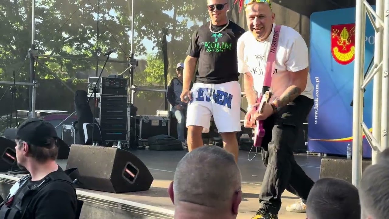 Dni miasta Łask Koncert Skolim 2025 Live Nie Dzwoń Do Mnie Mała