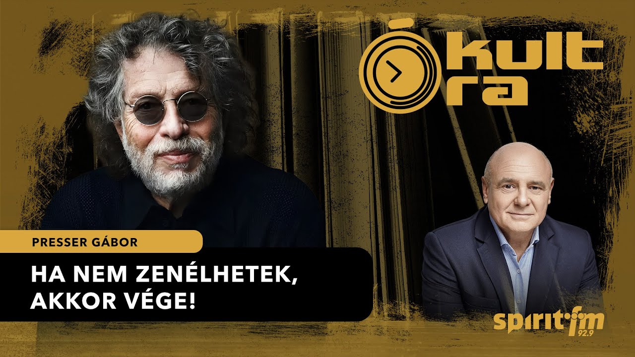 A stúdióban Presser Gábor | KULT-ÓRA