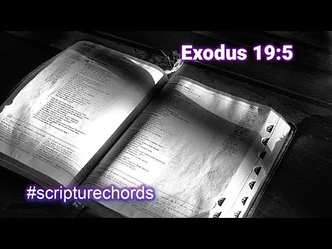 Exodus 19:5 With SOOTHING ARRAY MBIRA #scripturechords