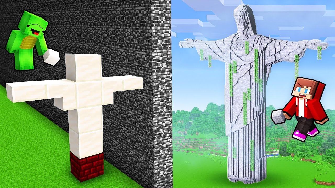 Mikey and JJ Cheated with Build Battle in Minecraft (Maizen) - YouTube