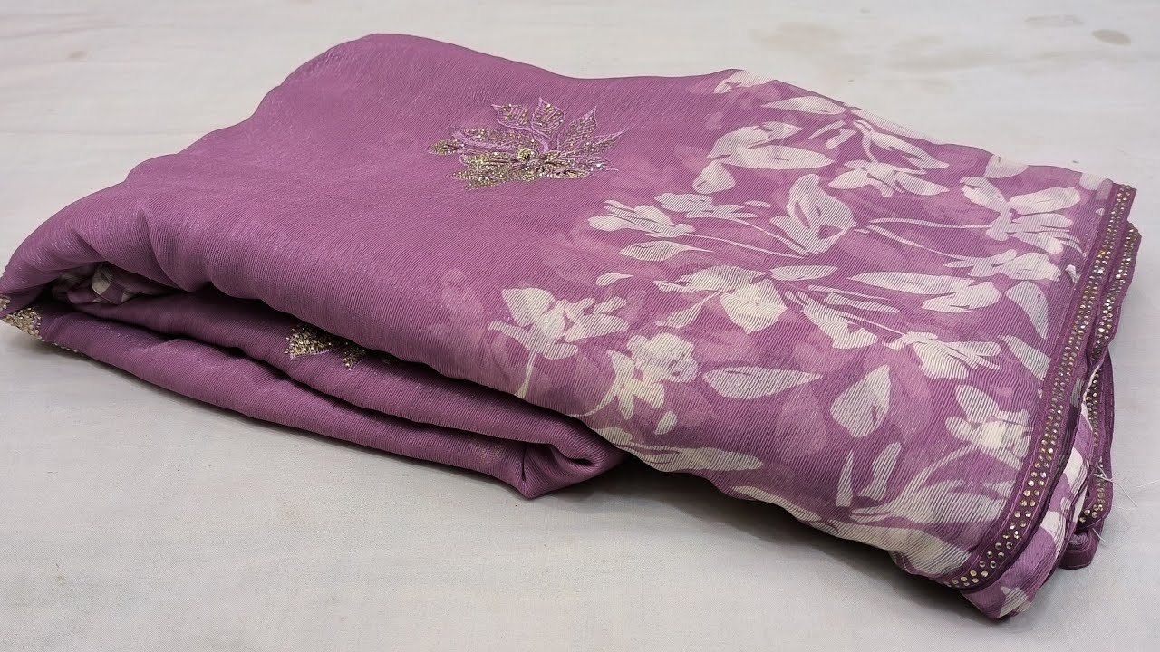 Fancy Chiffon Sarees#rohittextiles #newsareecollection 