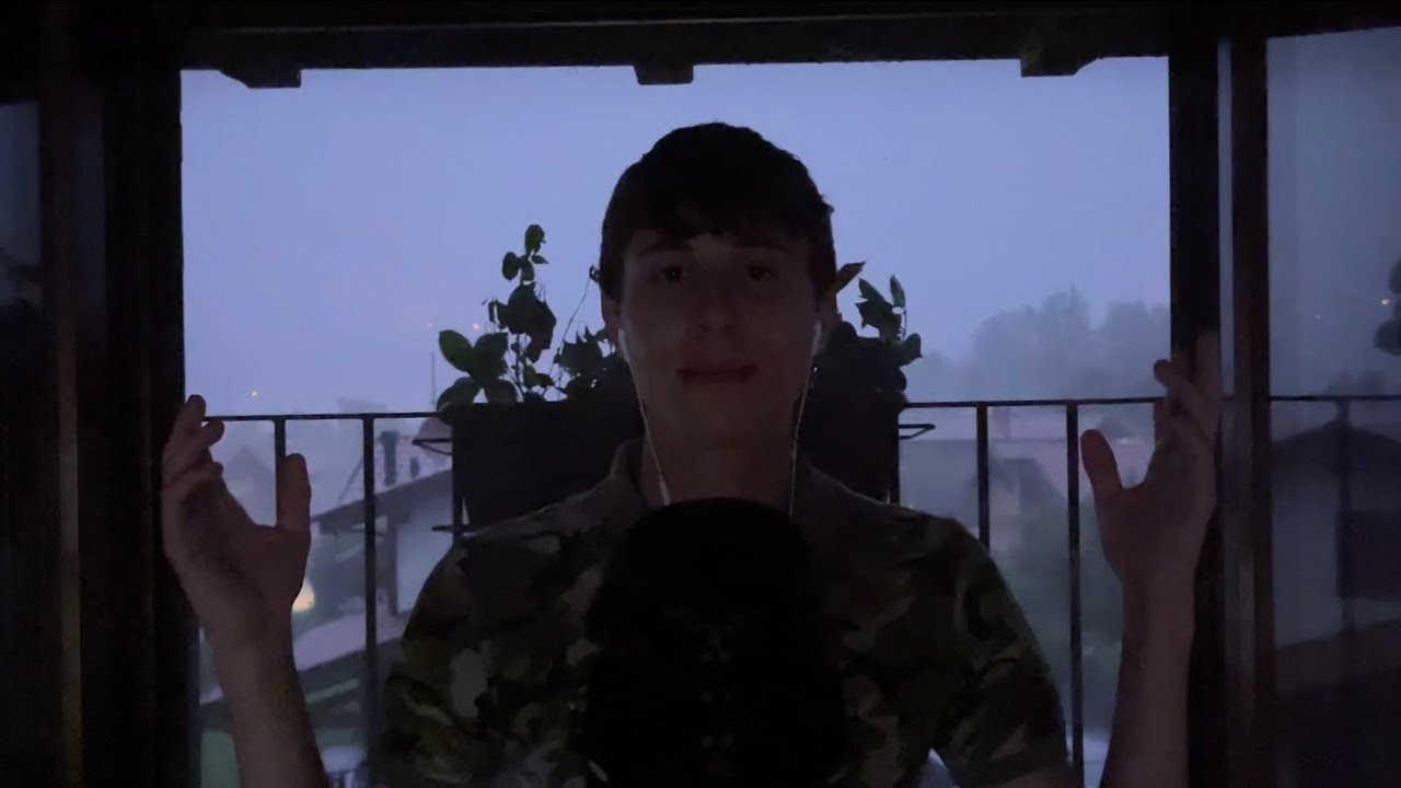 RIUSCIRÒ A FARTI RILASSARE NEL BEL MEZZO DI UN TEMPORALE?😴⛈|ASMR ITA/ENG