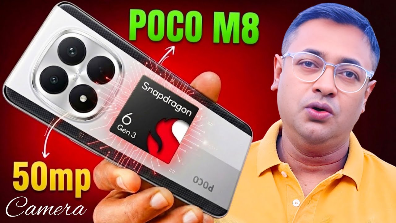 POCO M8 5G 🔥 Specs, Price, India Launch Details | Everything You Must Know!
