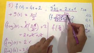 Fonksi̇yonlar Soru Çözümü - Şenol Hoca