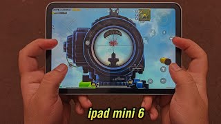 ipad mini 6 it's here🤗🔥 ipad mini 6 handcam PUBG MOBILE👌👑60FPS+QHD🔥🔥