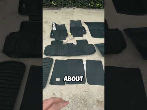 Don't Waste $240 on Tesla Floor Mats – Get This 10-Piece 3W Set Instead