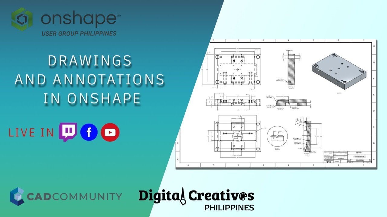 Drawings and Annotations in Onshape - YouTube
