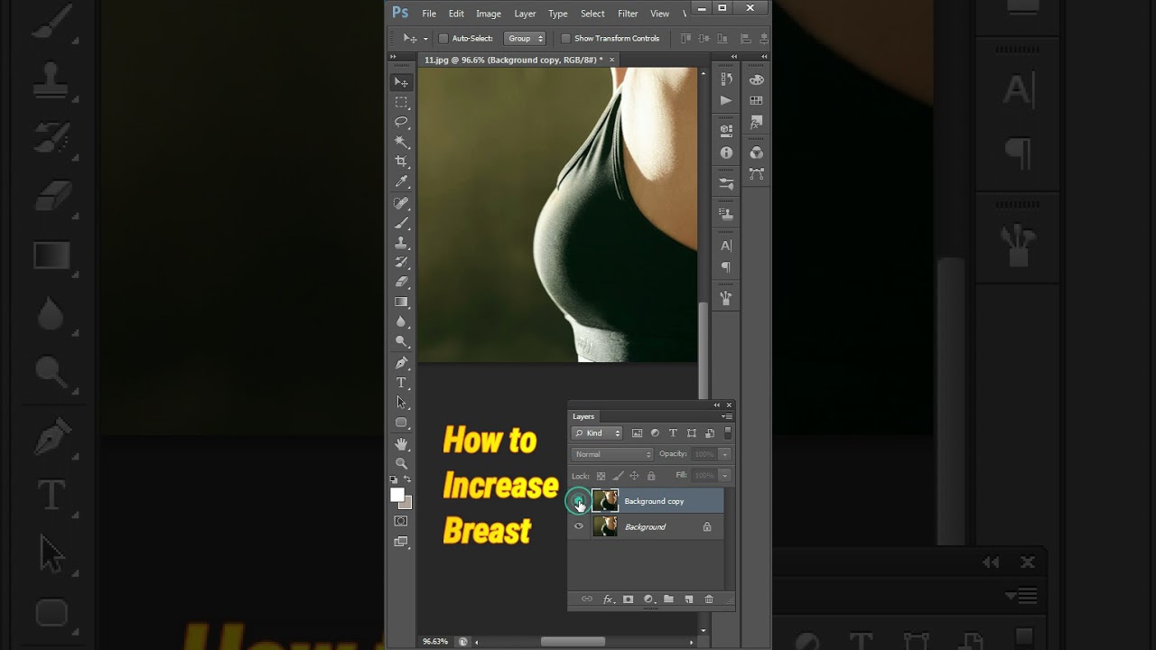 How To Increase Breast Size Photoshop#Shots #Ayushgfx