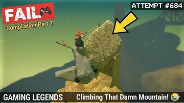 My First Attempt at The HARDEST Game Ever! | Getting Over It Gameplay 