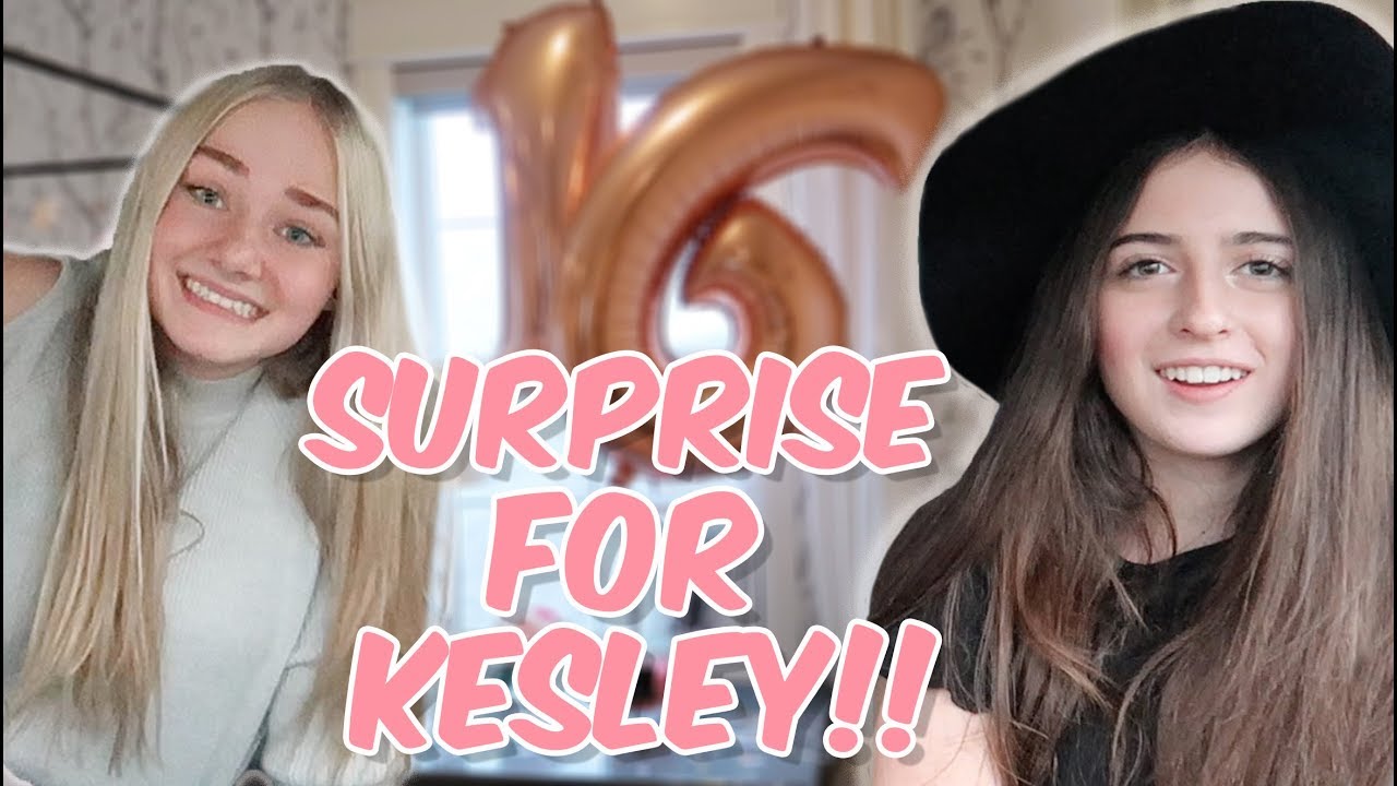 Birthday Surprise For Friend - Decorating Kesley LeRoy's Room!