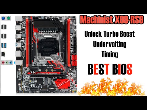 Machinist X99 RS9   страшный сон для плат Huananzhi? Новый бюджетный ТОП? Обзор- лучший BIOS-