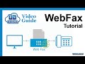 Webfax tutorial  ud voice guide