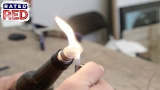 Beer Bottle Tiki Torch: Man Hacks