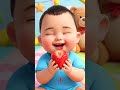 Cute Baby Eating Strawberry Funny Reaction #shorts #facts #babyvideo #viral #kidsvideo #cute #ai