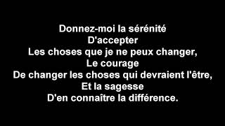 Et la sagesse d'en connaître la différence by Clou Rouillé 278 views 5 years ago 1 minute, 59 seconds