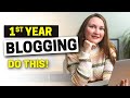 9 Tips for NEW Bloggers: What you Need to do Your FIRST YEAR Blogging