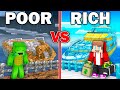 Mikey POOR vs JJ RICH Sea Port Survival Battle in Minecraft (Maizen)