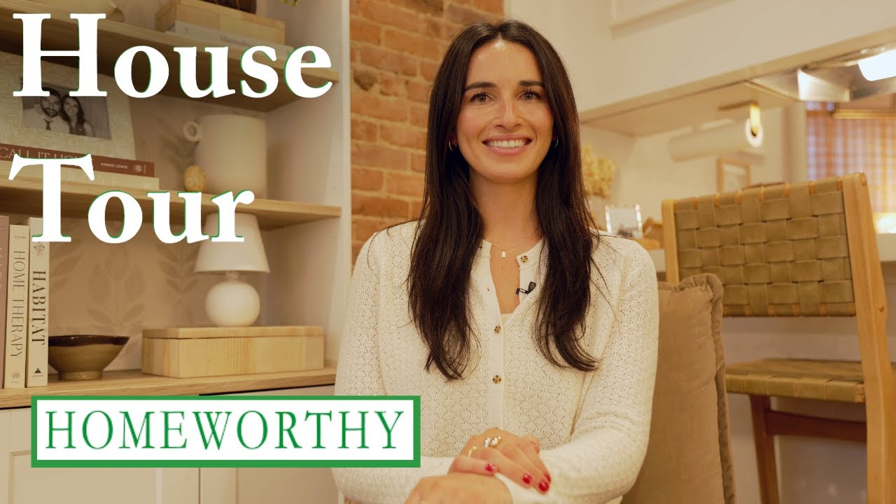 HOUSE TOUR | A Serene, NYC Apartment with DIYs & Renter-Friendly Hacks