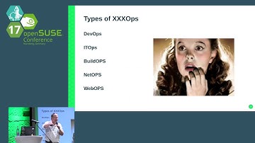 openSUSE Conference 2017 DevOps, delivering value in a judgmental world
