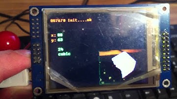 ST 32 ARM OV7670 Cube from circle separation algorythm