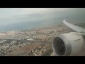 Oman Air Boeing 787-8 engine start, taxi and takeoff from Muscat International Airport {MCT/OOMS}