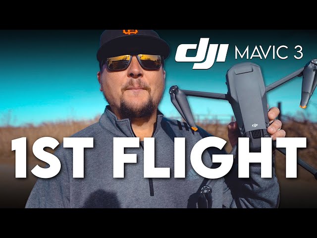 DJI Mavic 3 / 1st FLIGHT!