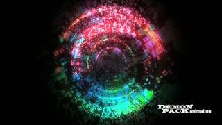 Circular Dimensional Cubes Animated VJ Loop from Demon Pack Animation
