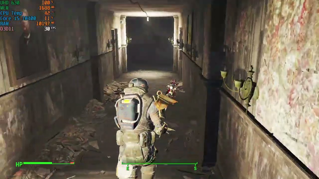 UHD 630 | Fallout 4 | 720p Low