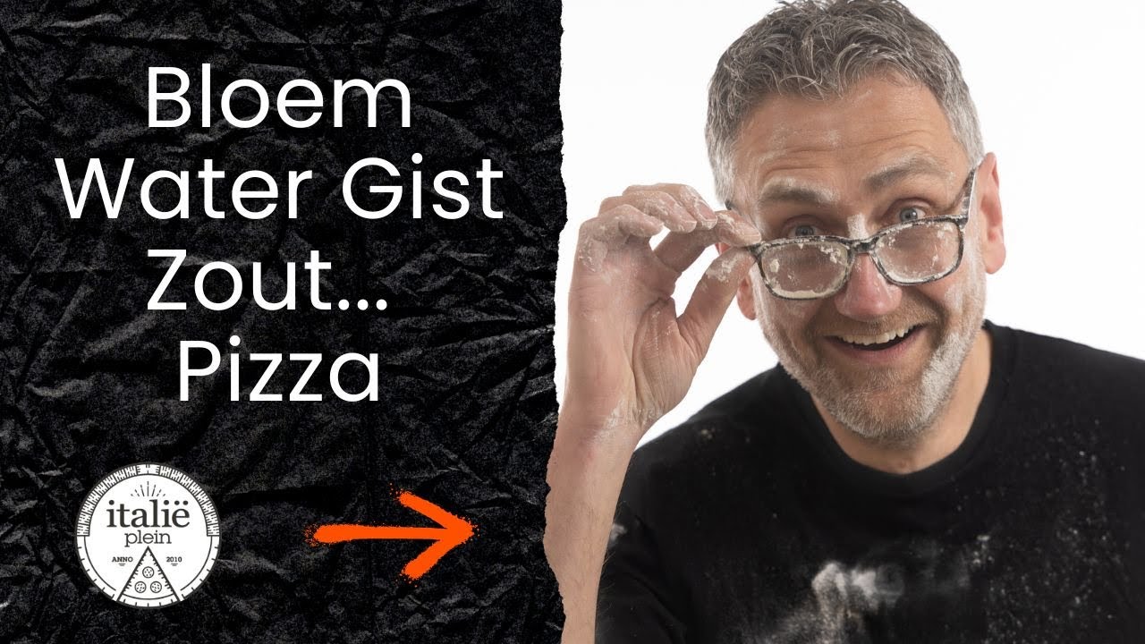 Bloem water gist zout...pizza - YouTube