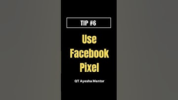 Install Facebook Pixel for Better Ad Tracking | Facebook Ad Tip 6 | QT Ayesha Mentor