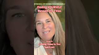Reclaiming your Identity beneath the roles and titles with Melissa Lane watch this Sparkcast now!