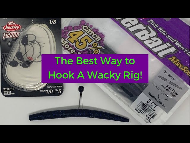 The Best Way To Hook A Wacky Rig! 