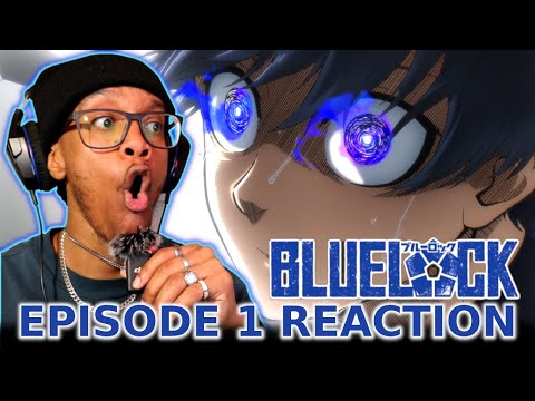 Blue Lock Episode 1 REACTION