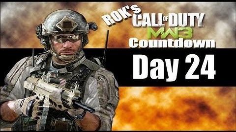 Countdown To MW3 - Day 24 - Shotguns   (Black Ops)