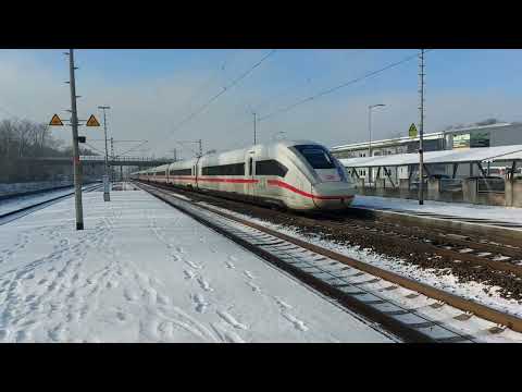 ICE Durchfahrt in