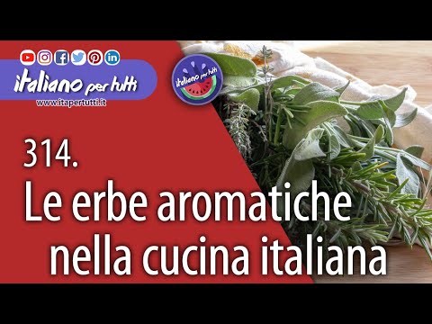 314. Le erbe aromatiche nella cucina italiana