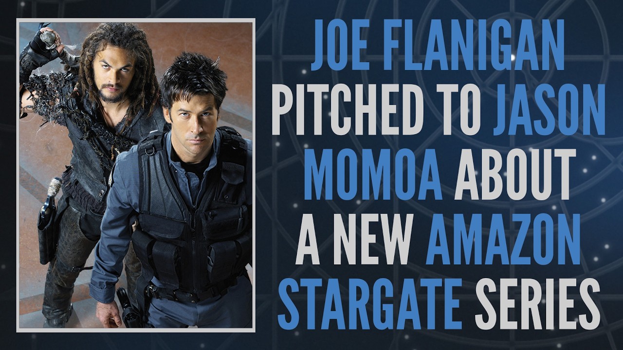 Эксклюзив: Джо Фланиган представил Джейсону Момоа идею сериала «Звёздные врата» для Amazon (фрагм...