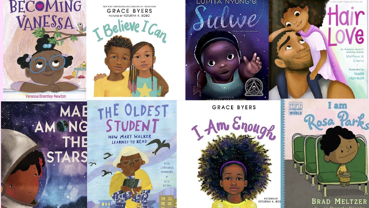 Black History Month Kids Read-aloud Stories; 
